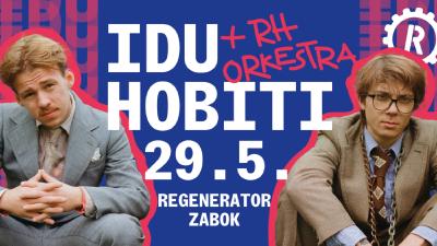 Image Idu hobiti i RH Space Orkestra / četvrtak 29.5. Regenerator - Zabok