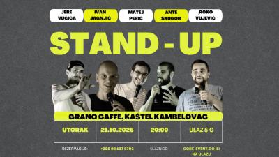 Image Stand Up - Nove Face s Open Mik-a - Grano Caffe, Kaštela