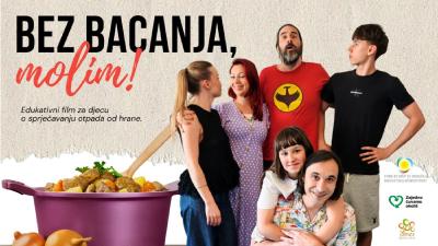 Image „BEZ BACANJA, MOLIM!“dječji eko film, razgovor s glumcima i interaktivna radionica „Ekipa iz hladnjaka“.