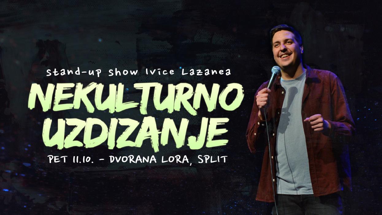 Image "Nekulturno uzdizanje" u Splitu: novi stand-up show Ivice Lazanea