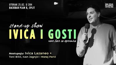 Image BackBar Split: Stand-up show SplickeScene "Ivica Lazaneo i GOSTI"