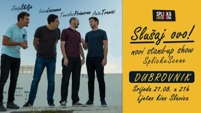 Image Dubrovnik: "Slušaj ovo!" - novi stand-up show SplickeScene
