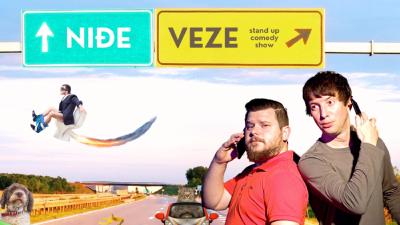 Image "NIĐE VEZE" Stand up comedy duo (BiH/HR) @Kutina Cheer´s caffe bar
