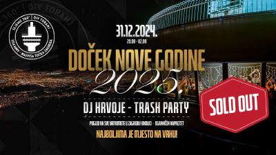 Image Doček Nove godine 2025. - OIV toranj Sljeme - Trash Party