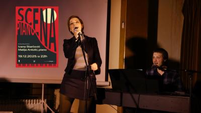 Image PETKOM PRIJE PONOĆI | Scena PIANO: Ivana Starčević i Matija Antolić