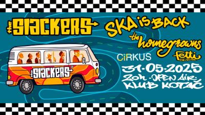 Image SKA is Back! - The Slackers (USA), CiRKUS (HR), The Homegrowns (SLO), Fetti (HR)