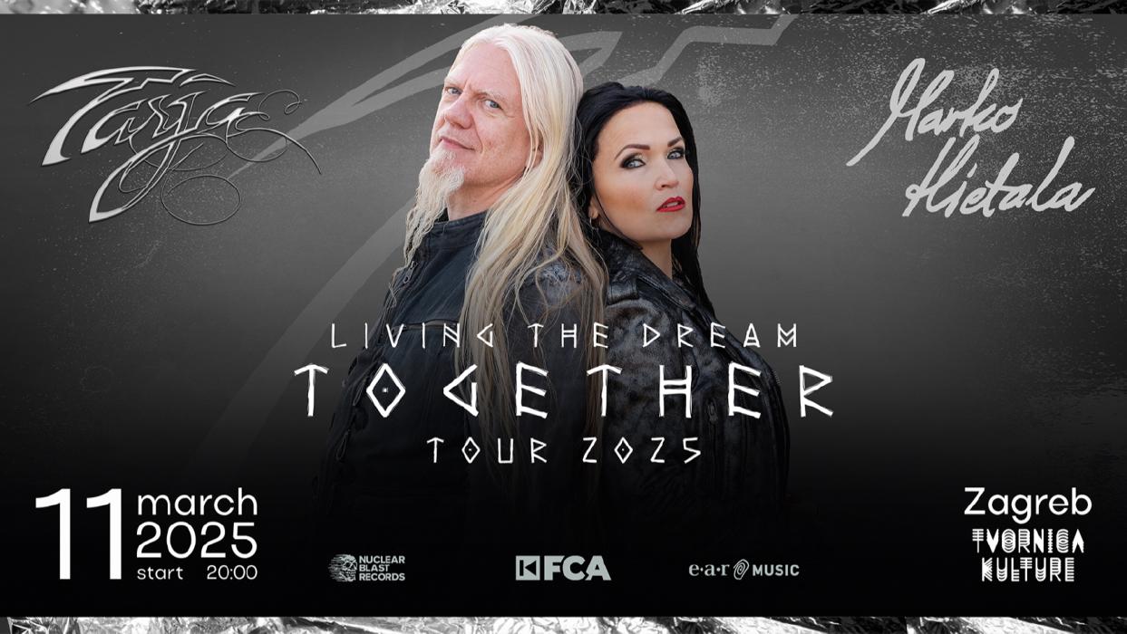 Image TARJA TURUNEN & MARKO HIETALA  LIVING THE DREAM TOGETHER TOUR 2025