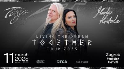 Image TARJA TURUNEN & MARKO HIETALA  LIVING THE DREAM TOGETHER TOUR 2025