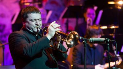 Image 15.10. JAZZ ORKESTAR HRVATSKE VOJSKE & DAVOR KRIŽIĆ, truba @Osijek