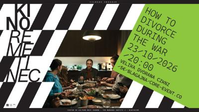 Filmski program ‘Kino Remetinec’ – “How to Divorce During the War / Kako se razvesti tijekom rata”