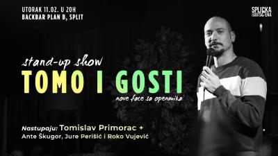 Image BackBar Split: Stand-up show SplickeScene "Tomislav Primorac i GOSTI"