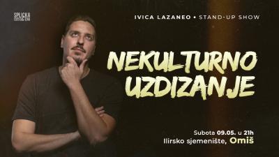 Image Omiš: "Nekulturno uzdizanje" - stand-up show Ivice Lazanea