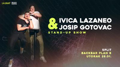 Image BackBar, Split: stand-up show "Ivica Lazaneo & Josip Gotovac"