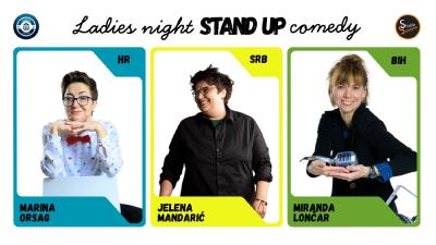Image "LADIES NIGHT" stand up comedy show by Studio Smijeha