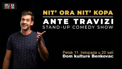 Image Benkovac: Ante Travizi - "Nit' ora nit' kopa" - Stand-up Show