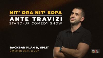 Image BackBar, Split: Ante Travizi - "Nit' ora nit' kopa" - Stand-up Show
