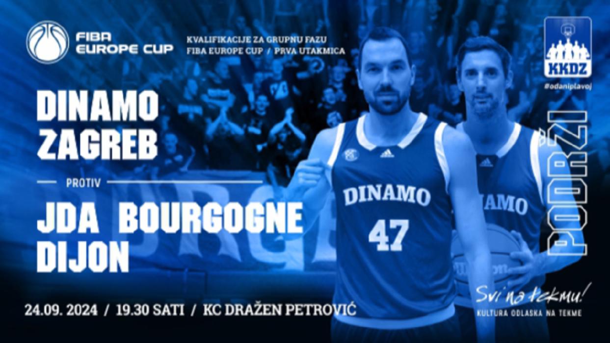 Image FIBA EuroCup KK Dinamo Zagreb - JDA Bourgogne Dijon