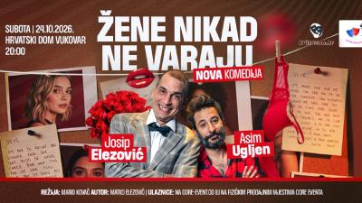 Image ŽENE NIKAD NE VARAJU - VUKOVAR - ASIM UGLJEN I JOSIP ELEZOVIĆ - 24.10.