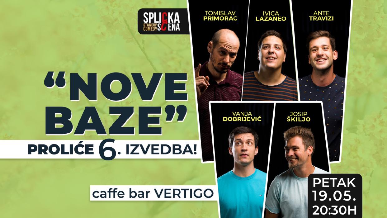 Image Vertigo, Split: NOVE BAZE PROLIĆE - 6. IZVEDBA! - Stand-up Comedy Show SplickeScene