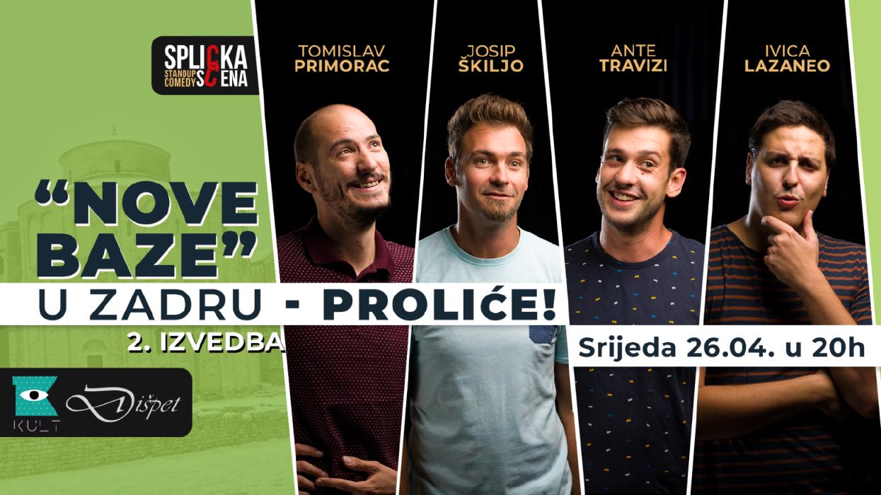 Image Zadar: NOVE BAZE PROLIĆE - 2. izvedba! - Stand-up Comedy Show SplickeScene
