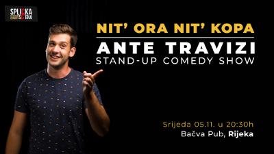 Image Rijeka, Bačva Pub:  Ante Travizi - "Nit' ora nit' kopa" - Stand-up Show