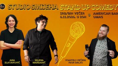 Image SRB/BiH Stand up comedy večer by Studio Smijeha @ American bar Umag