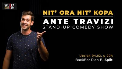 Image BackBar Plan B: Ante Travizi - "Nit' ora nit' kopa" - Stand-up Show