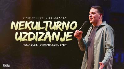 Image "Nekulturno uzdizanje" u Splitu: stand-up show Ivice Lazanea