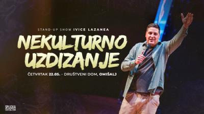 Image "Nekulturno uzdizanje" u Omišlju: stand-up show Ivice Lazanea (SplickaScena)