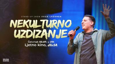 Image "Nekulturno uzdizanje" u Jelsi: stand-up show Ivice Lazanea (SplickaScena)