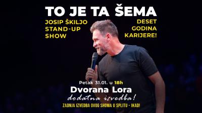 Image Josip Škiljo u Lori - 10 godina karijere - DODATNA RANIJA IZVEDBA  - "To je ta šema"