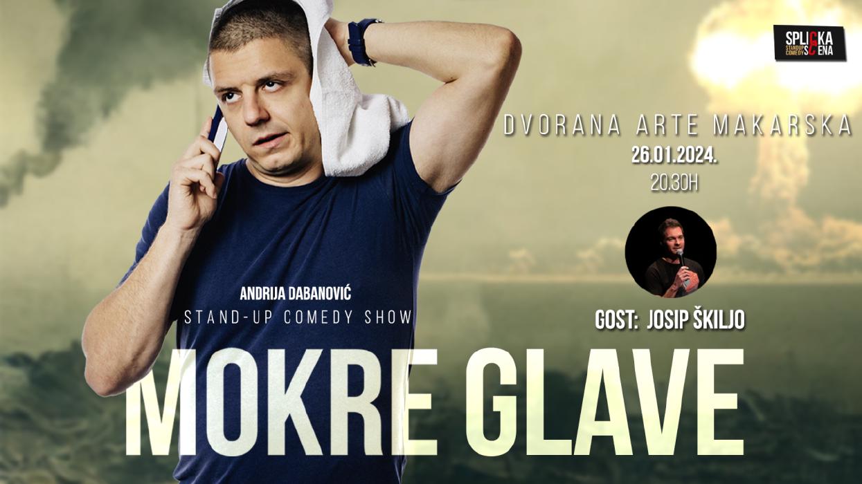 Image Makarska: Andrija Dabanović - "Mokre glave" stand-up comedy show