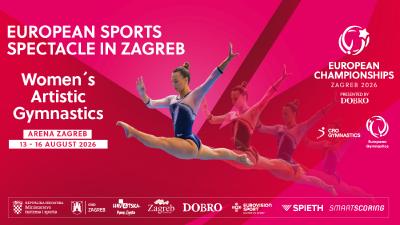 Image European Championships in Women's Artistic Gymnastics - Zagreb 2026