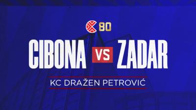 Image KK Cibona vs. KK Zadar, SuperSport Premijer liga 31. kolo