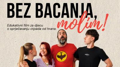 Image „BEZ BACANJA, MOLIM!“dječji eko film, razgovor s glumcima i interaktivna radionica „Ekipa iz hladnjaka“.
