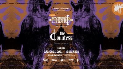 Image Gothic Metal Night w/ EMBRIO & The Countess @ Klub Palach