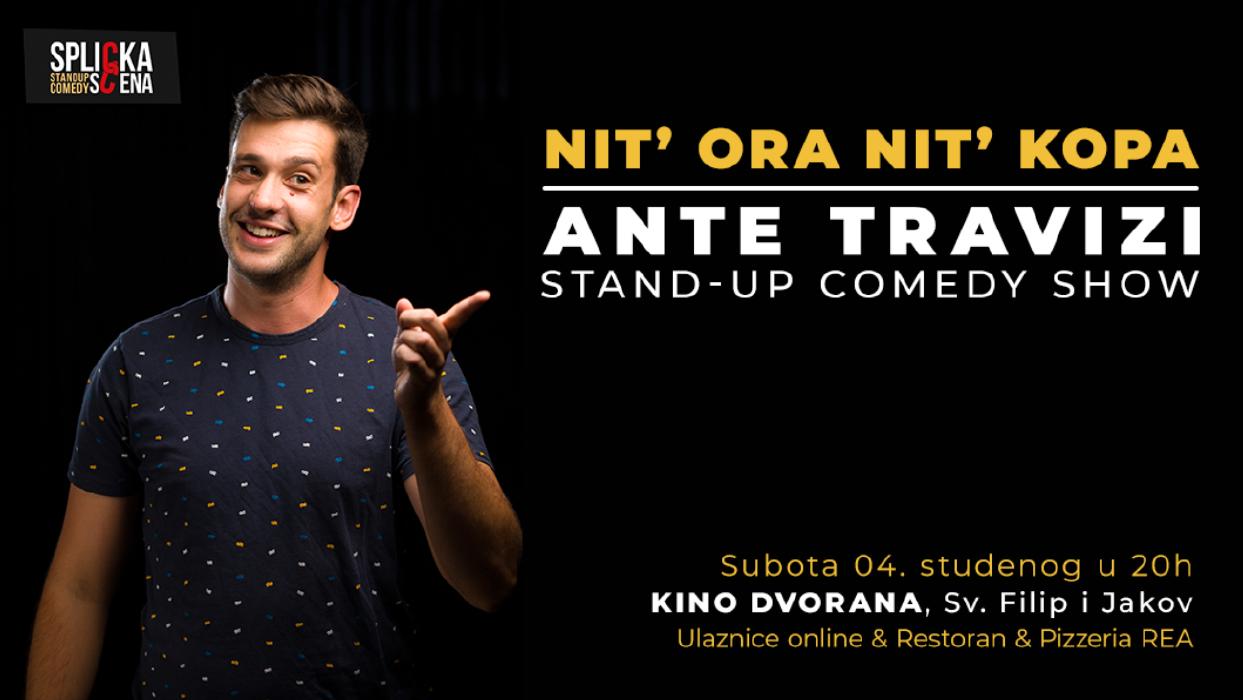 Image Sv. Filip i Jakov: Ante Travizi - "Nit' ora nit' kopa" - Stand-up Show