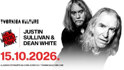 Image NEW MODEL ARMY Justin Sullivan & Dean White u Tvornici Kulture