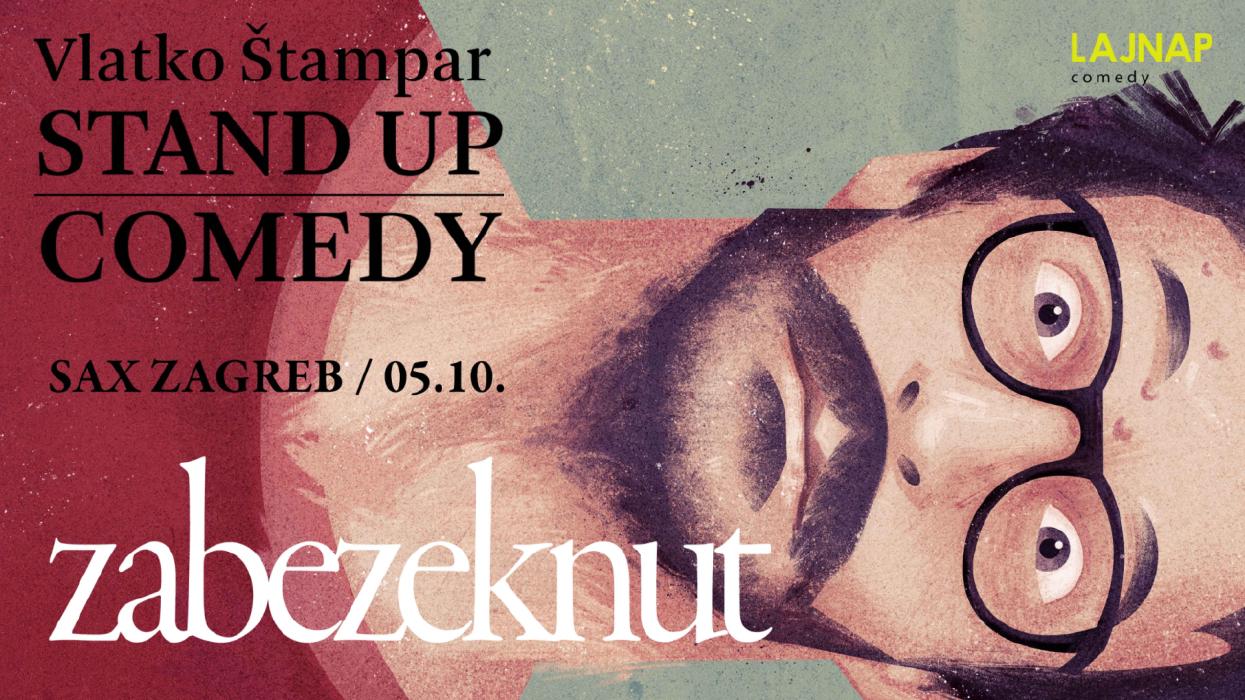 Image ZABEZEKNUT - Vlatko Štampar - stand up comedy - ZAGREB