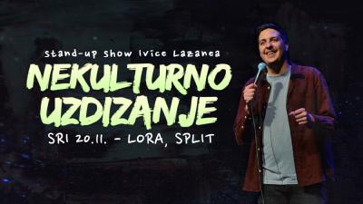 Image "Nekulturno uzdizanje" u Splitu: stand-up show Ivice Lazanea