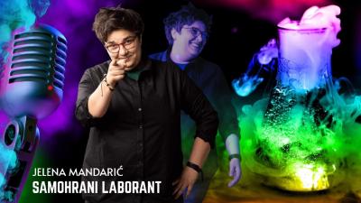 Image "SAMOHRANI LABORANT" Jelena Mandarić (SRB) stand up show  @The Southend Comedy Club Amsterdam