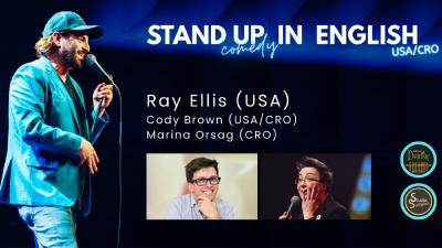 Image CANCELED: Stand up comedy in English (USA/CRO) @Caffe Dvorište Zagreb