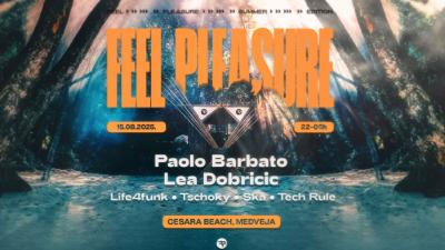 Image Feel the Summer Pleasure w/ Paolo Barbato & Lea Dobricic @ Cesara Beach