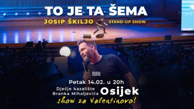 Image Osijek: "To je ta šema" -  Josip Škiljo Stand-up Comedy Show (SplickaScena) na Valentinovo!