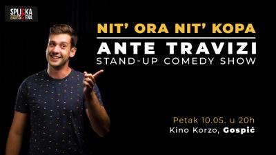 Image Gospić: "Nit' ora nit' kopa" - Stand-up Show Ante Travizija (SplickaScena)