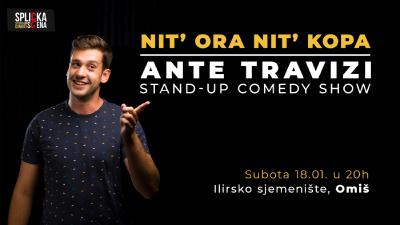 Image Omiš: Ante Travizi - "Nit' ora nit' kopa" - Stand-up Show (SplickaScena)