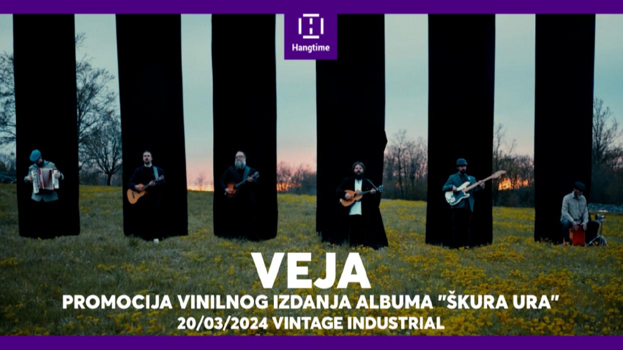 Image Veja u Zagrebu - promocija vinilnog izdanja albuma "Škura ura"!