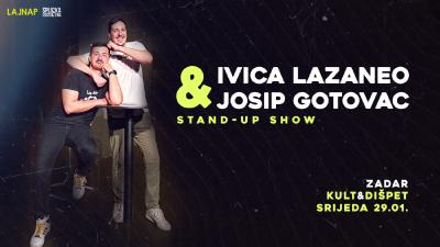 Image Kult & Dišpet, Zadar: stand-up show "Ivica Lazaneo & Josip Gotovac"