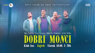 Image "Dobri moNci" u Zagrebu (Klub Sax) - novi stand-up show SplickeScene