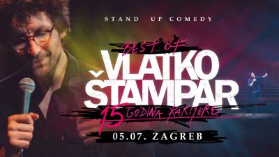 Image Best of 15 godina karijere: VLATKO ŠTAMPAR -  stand up comedy
